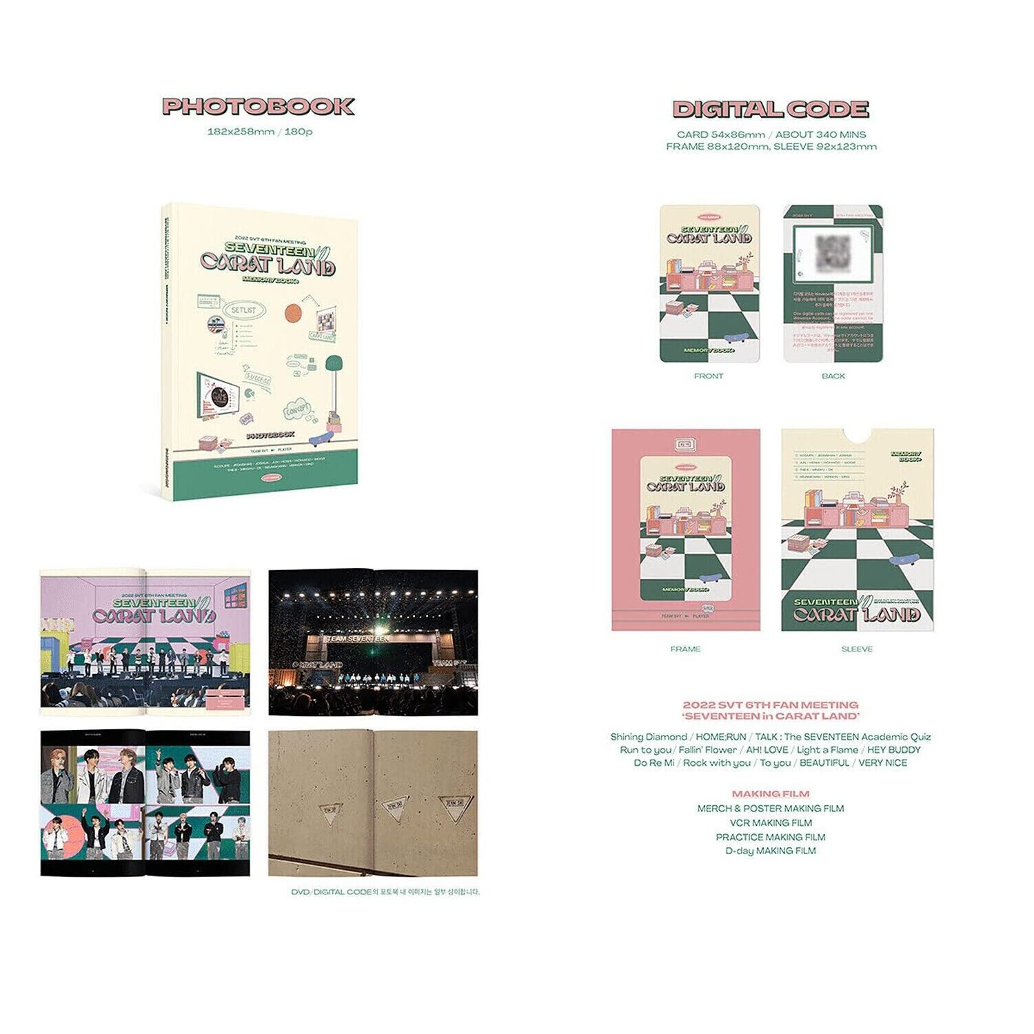 Amazon.co.jp: 【WEVERSE 予約注文商品付】2022 SEVENTEEN IN CARAT 