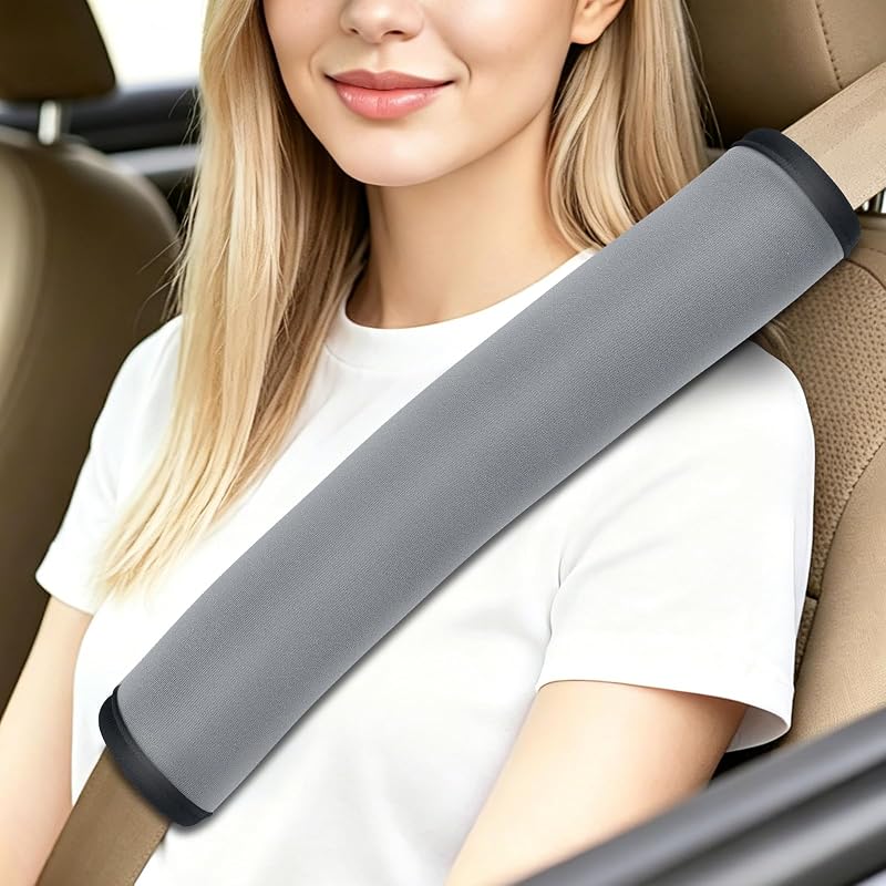 Capa para Cinto de Segurança DREAMANIA em Neoprene Impermeável 15,5" Cinza – 1 unidade