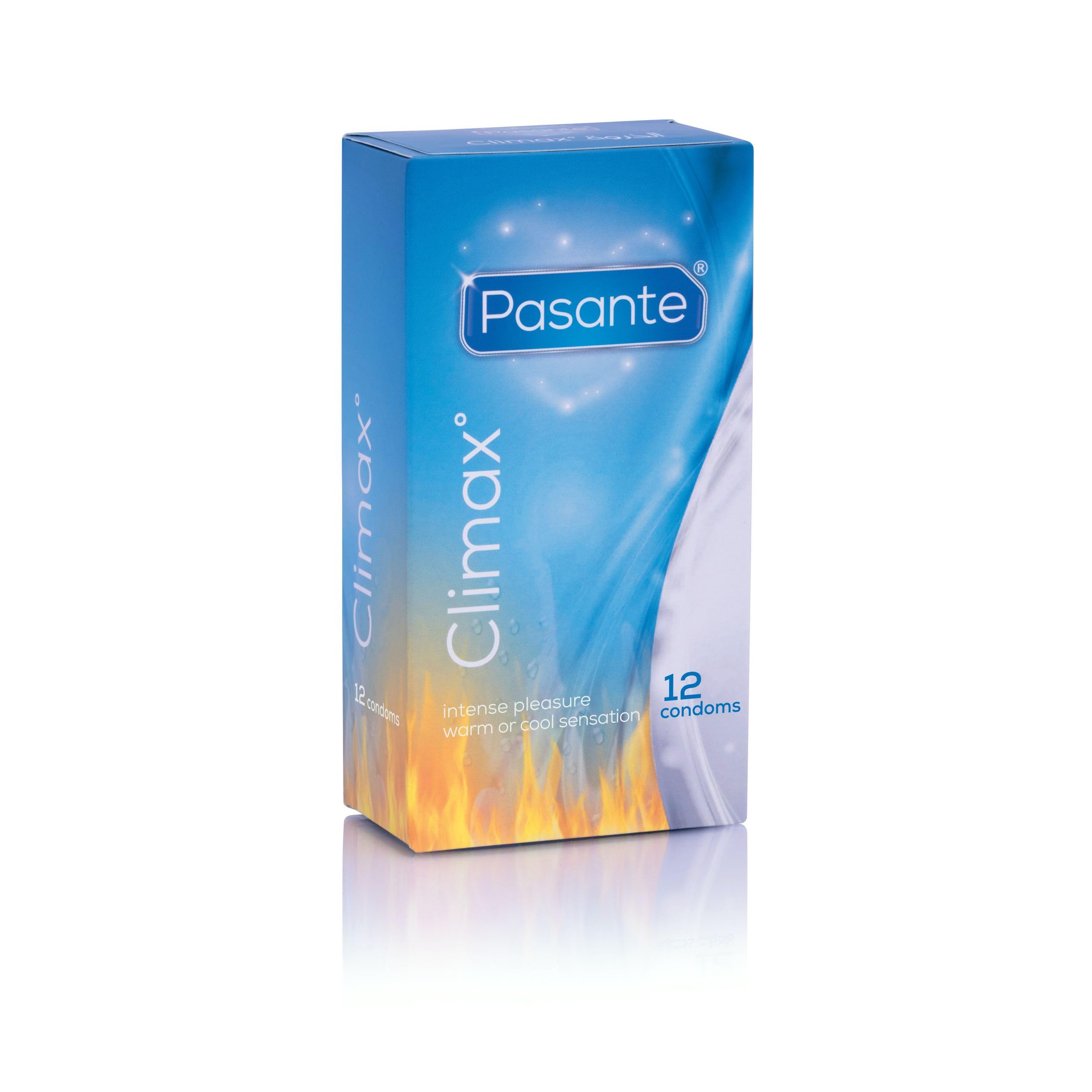 Pasante Climax Sensation Condoms, 12 Count