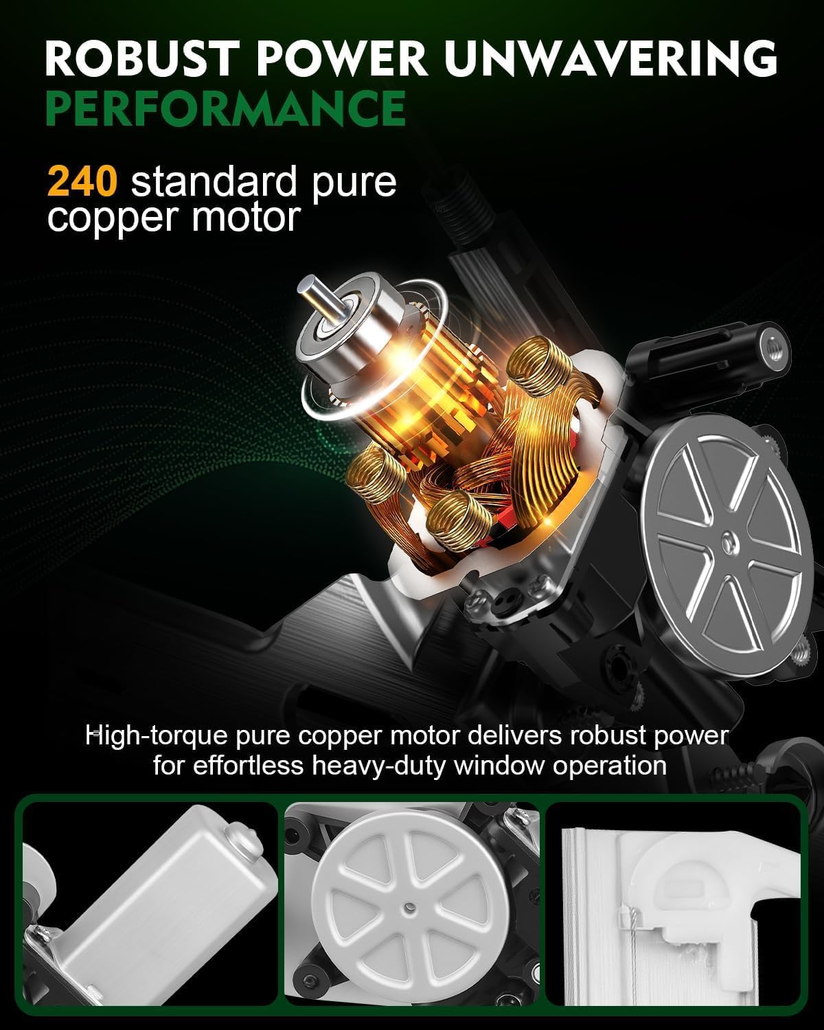 Rear Left Driver Side Power Window Regulator with Motor for:-Honda Pilot 2003 2004 2005 2006 2007 2008 4 Door Sport Utility with 2 Pins OE# 748512 72750-S9V-A01 72750-S9V-A02 2120051