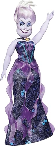 Miniatura 3 de Disney Princess Villains Black and Brights Collection, muñeca de moda, paquete de 4, juguete de villanos de Disney para niños de 5 años en adelante