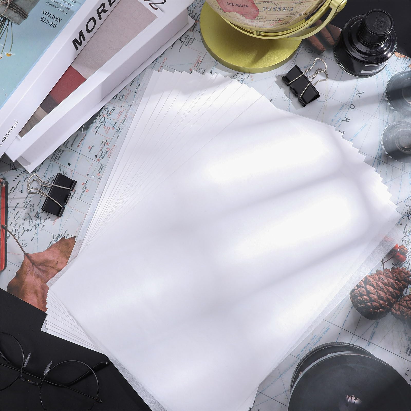 400 Sheets Tracing Paper A4 Size with High Transparency for Design Sketching Drawing Calligraphy Graphic Scrapbooking & Dressmaking - Image 3