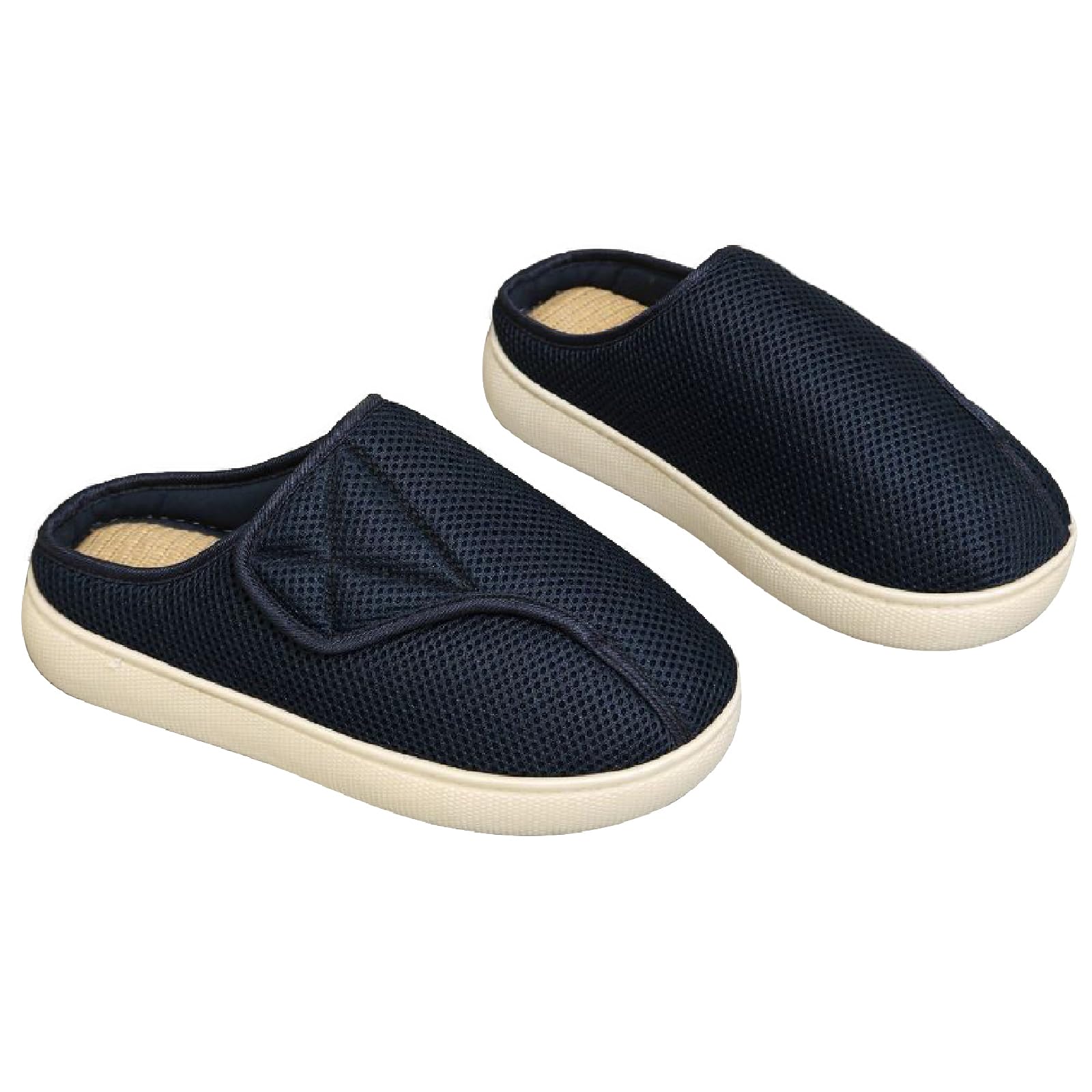 Sandali da Donna Uomo con Maglia Traspirante Sandali Leggeri Fascia Regolabile Confortevole Antiscivolo per Camera da Letto Soggiorno