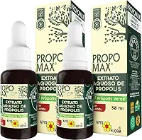 Kit 2 Extrato Aquoso de Própolis Verde Propomax Apis Flora 30ml