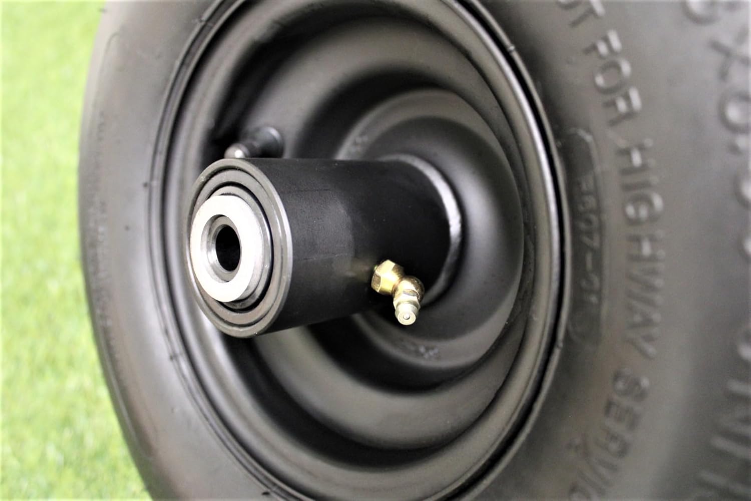 Antego Tire & Wheels - OEM Match or Greenworks 3420072337 13x6.50-6 Tire Wheel Assembly (Set of 2) | Fits Greenworks Crossover 42"