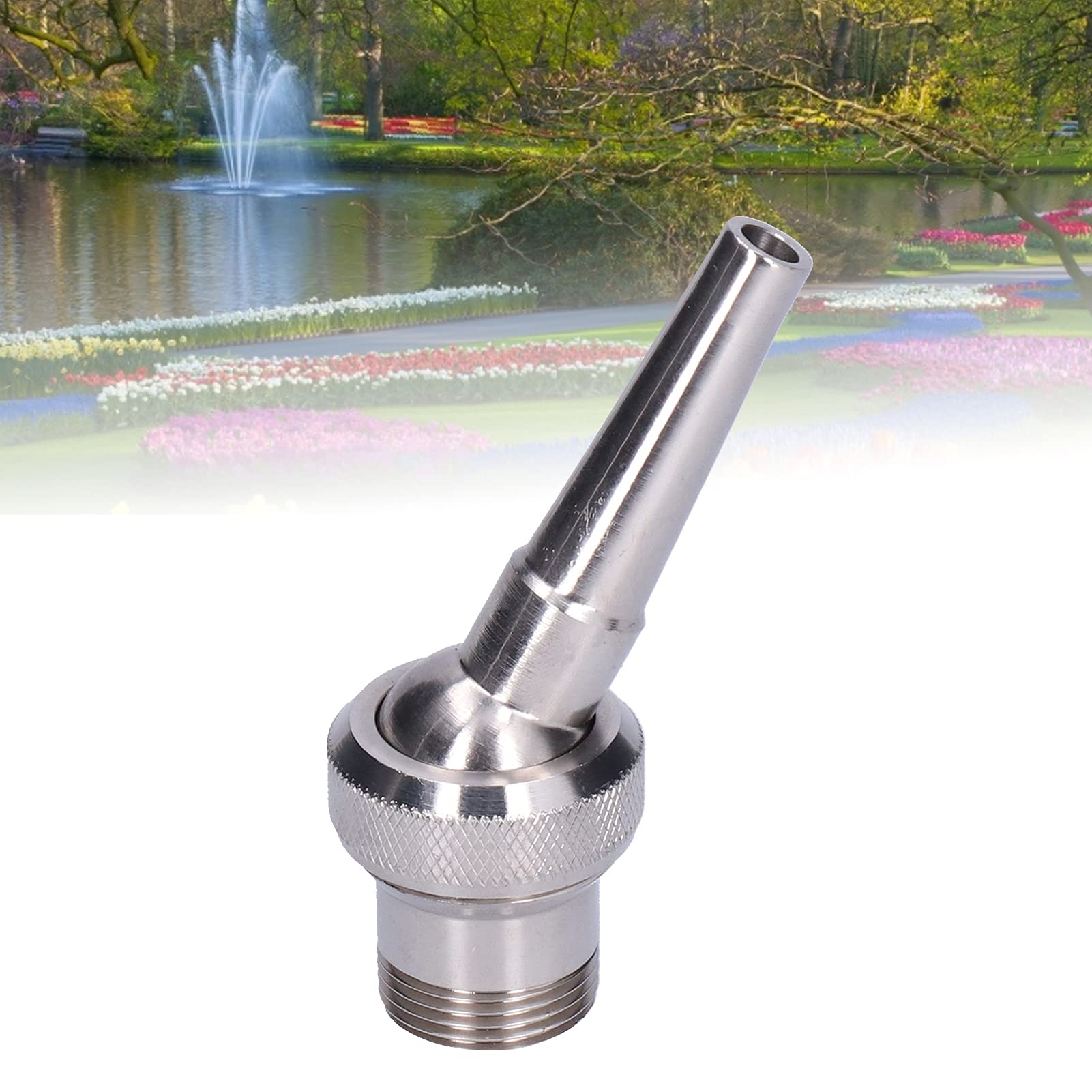 NYSUZHOUJI Fountain Nozzle Regulateable Multi Direction Jet Pond Spray Head Commercial Architectural Stainless Steel