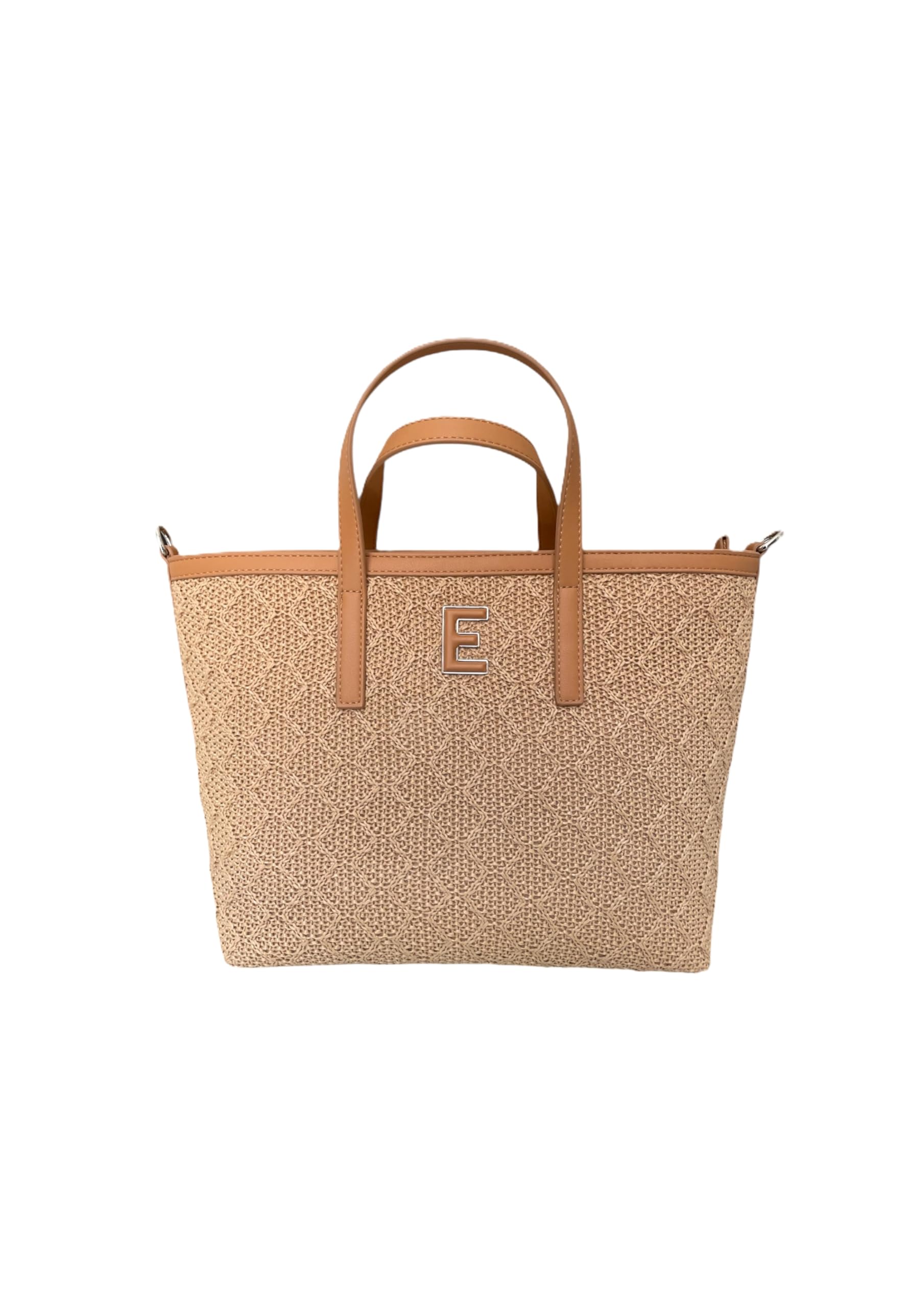 Ermanno Firenze Terra, Borsa Unisex-Adulto, Naturale, S