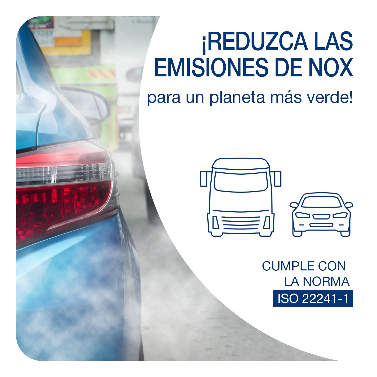 ERRECOM AdBlue Aditivo Diesel 10 L (2 x 5 L) Reducción Emisiones NOx ISO 22241-1