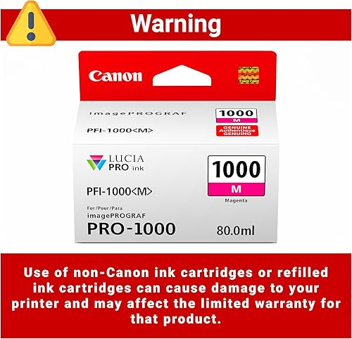 Miniatura 3 de Canon Ink Lucia PRO PFI-1000 Magenta Depósito de tinta individual