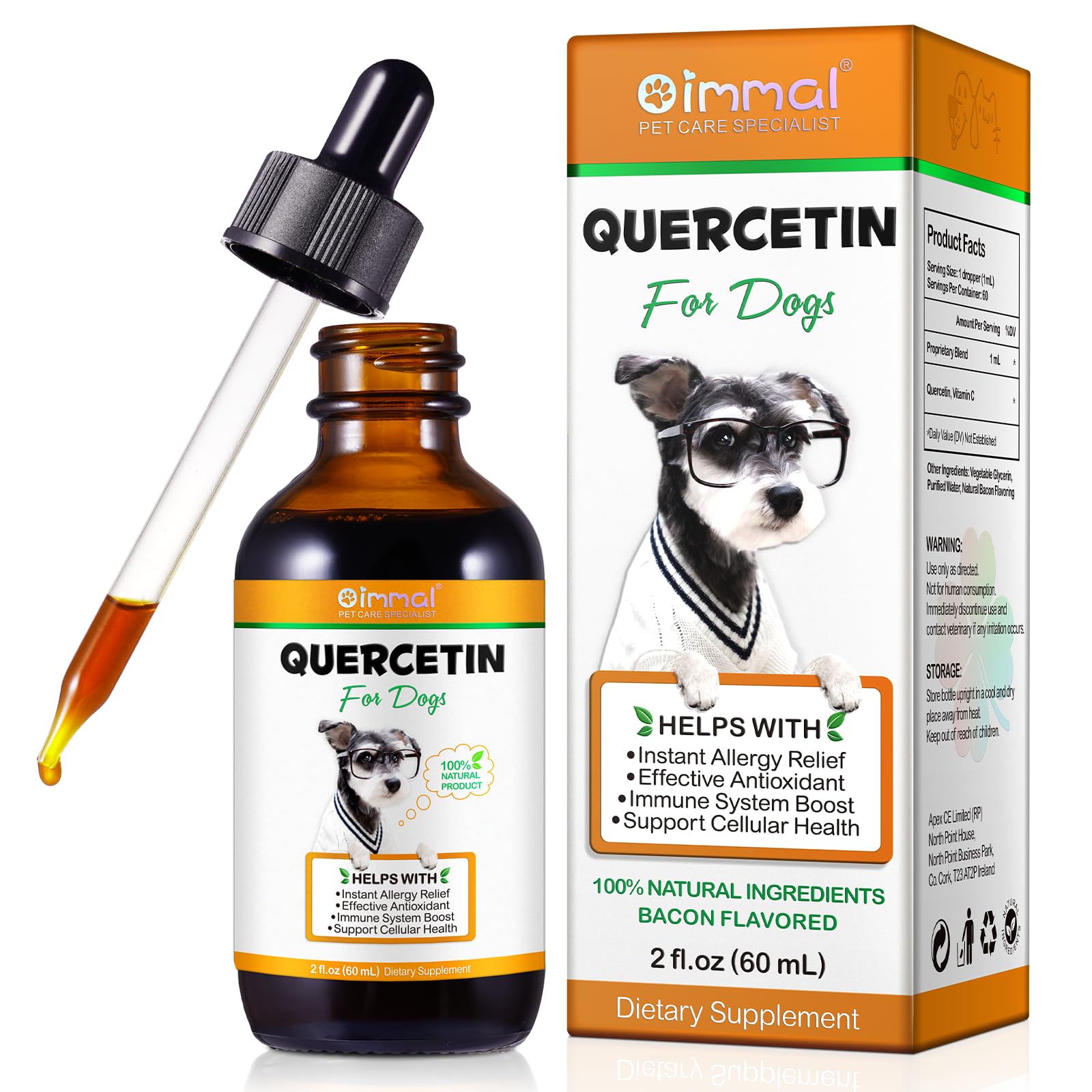 Snapshot of Quercetin For Dogs Dog Antihistamine Supplement Support Dog Allergy
