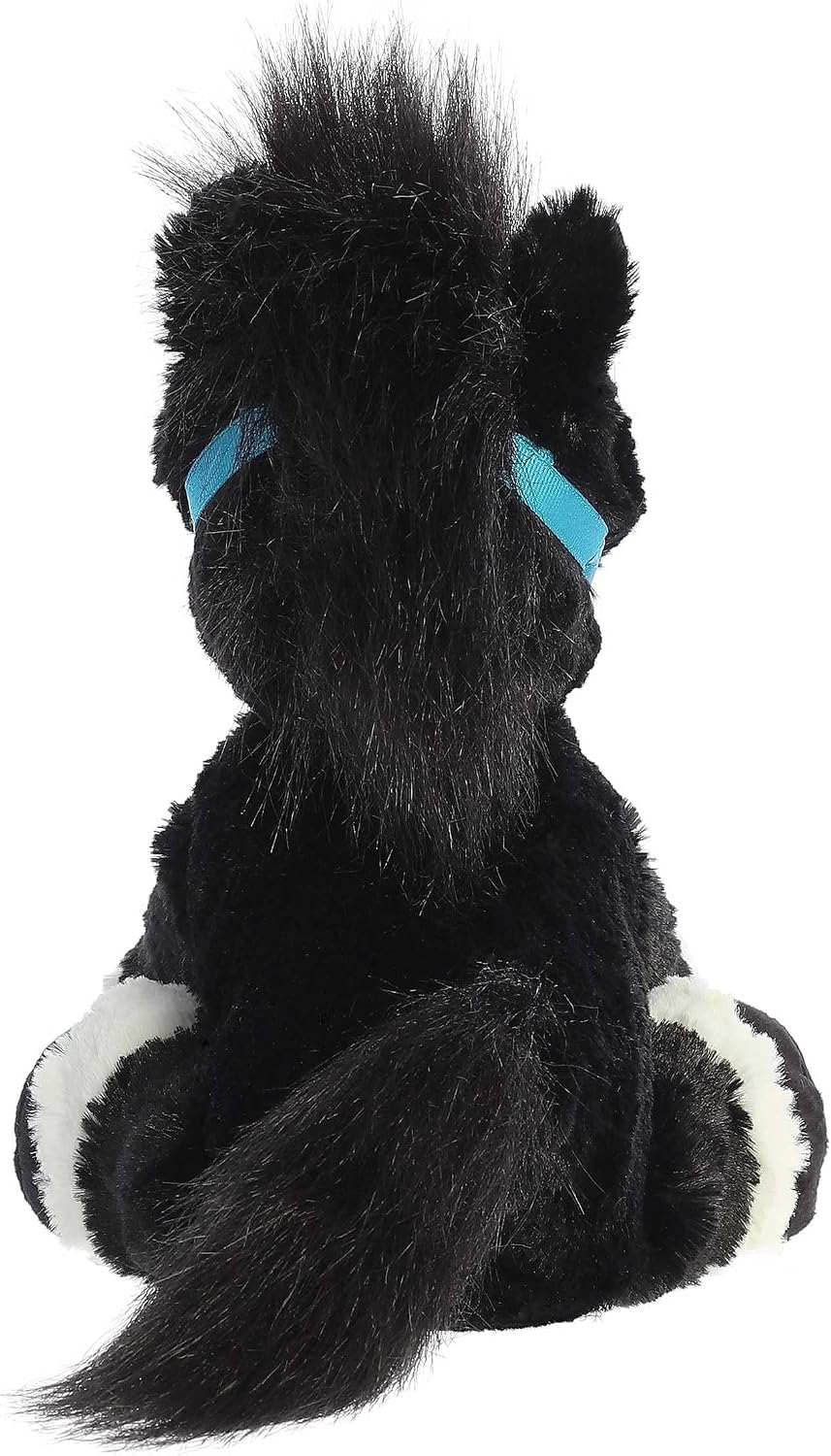 Aurora® Exquisite Breyer® Bridle Buddies Horse Stuffed Animal - Realistic Detailing - Imaginative Play - Black 11 Inches