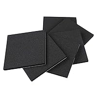 Vista 11 de MAGZO 8 almohadillas de espuma adhesiva de 1/2 pulgada de grosor x 4 x 4 pulgadas, láminas de espuma de celda cerrada, almohadillas autoadhesivas