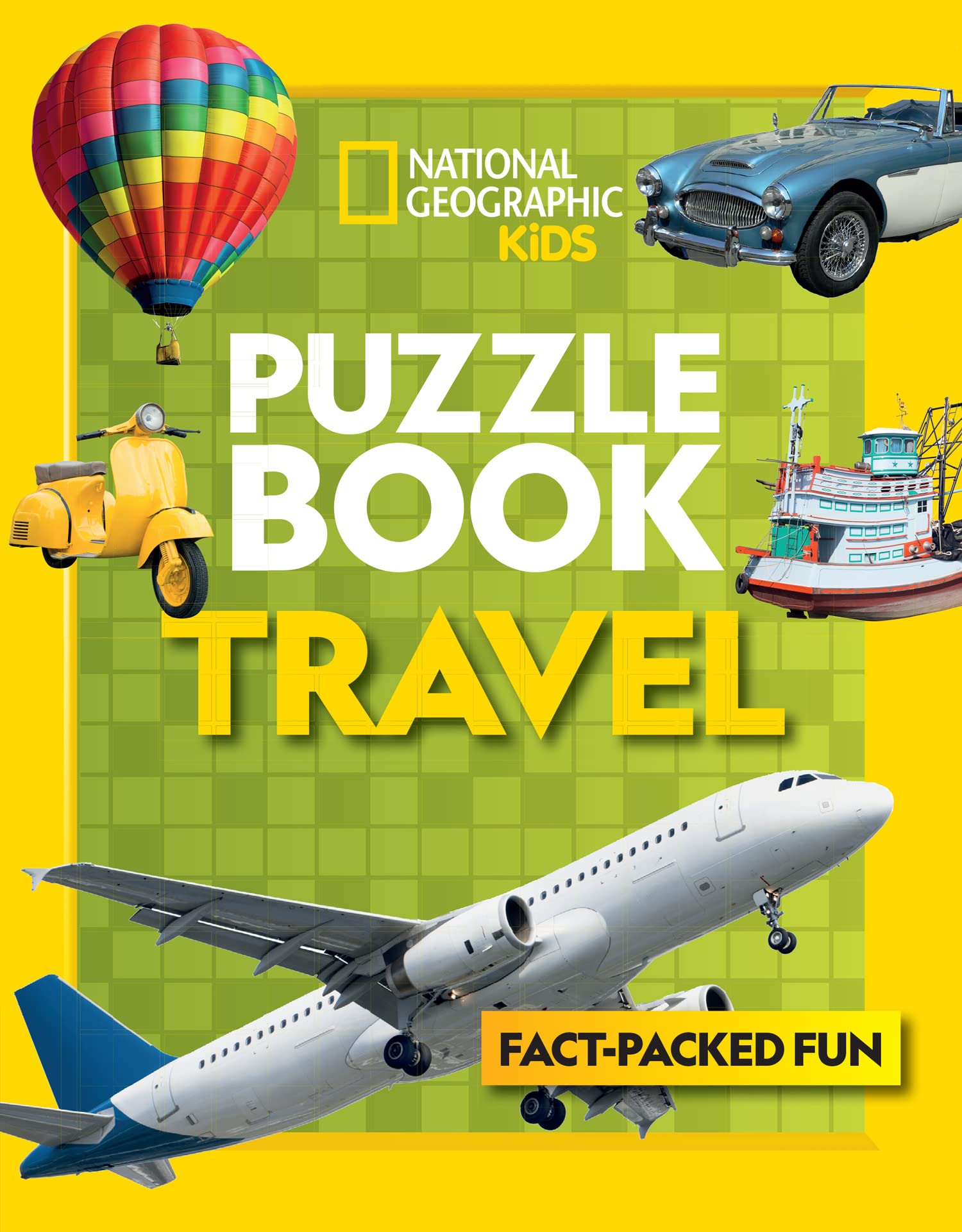 National Geographic Kids Puzzle Books - Transpo. Kids**