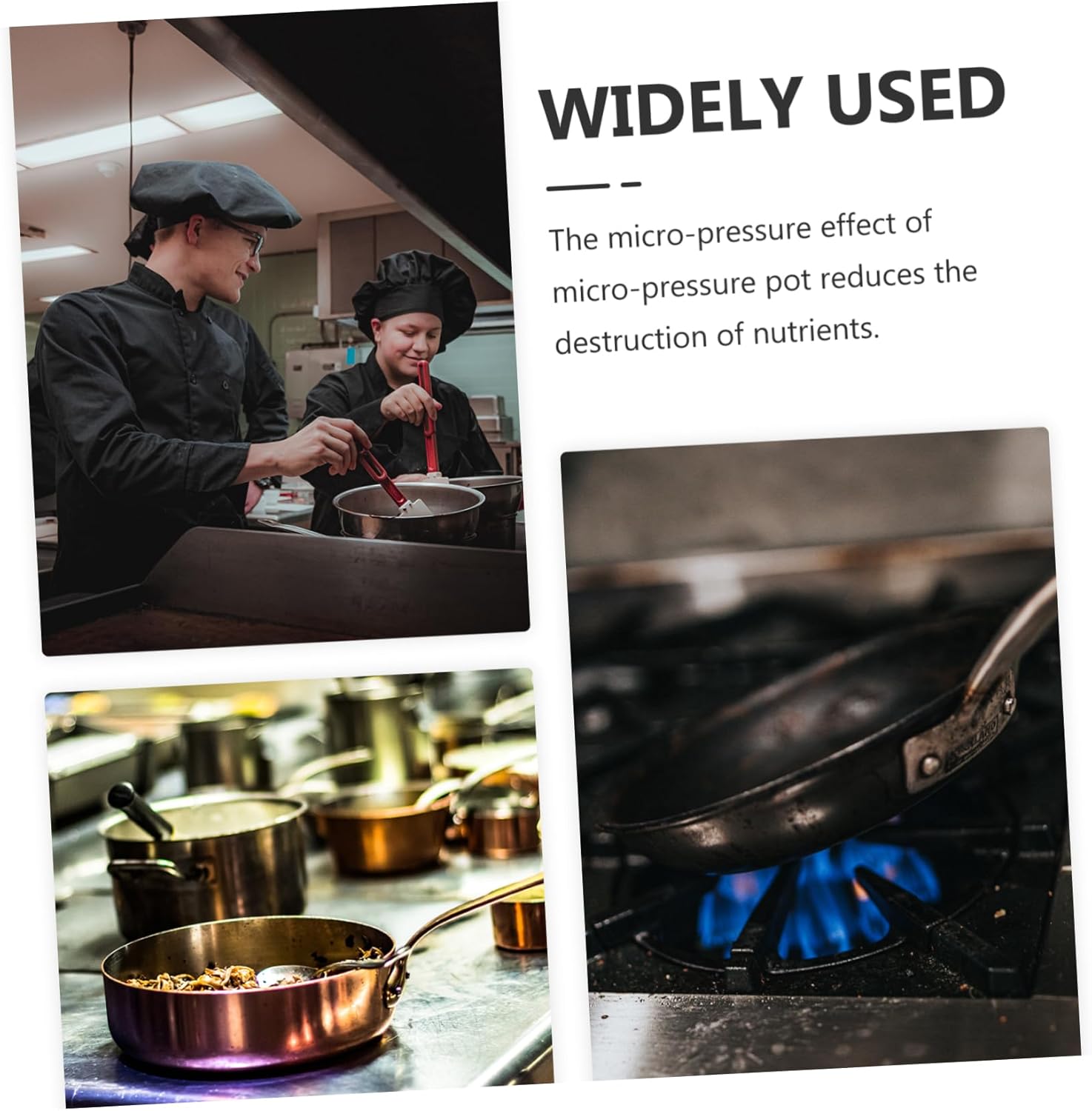 6L Gas Stovetop Pressure Cooker Micro Pressure Cooking Pot Universal Kitchen Soup Pot Compatible Gas and Electric Stoves 1-Piece Home Cookware