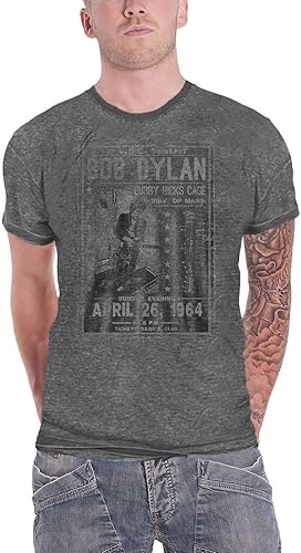 Miniatura 1 de Bob Dylan Camiseta Curry Hicks Cage Logo oficial para hombre color gris carbón talla XXL Gris