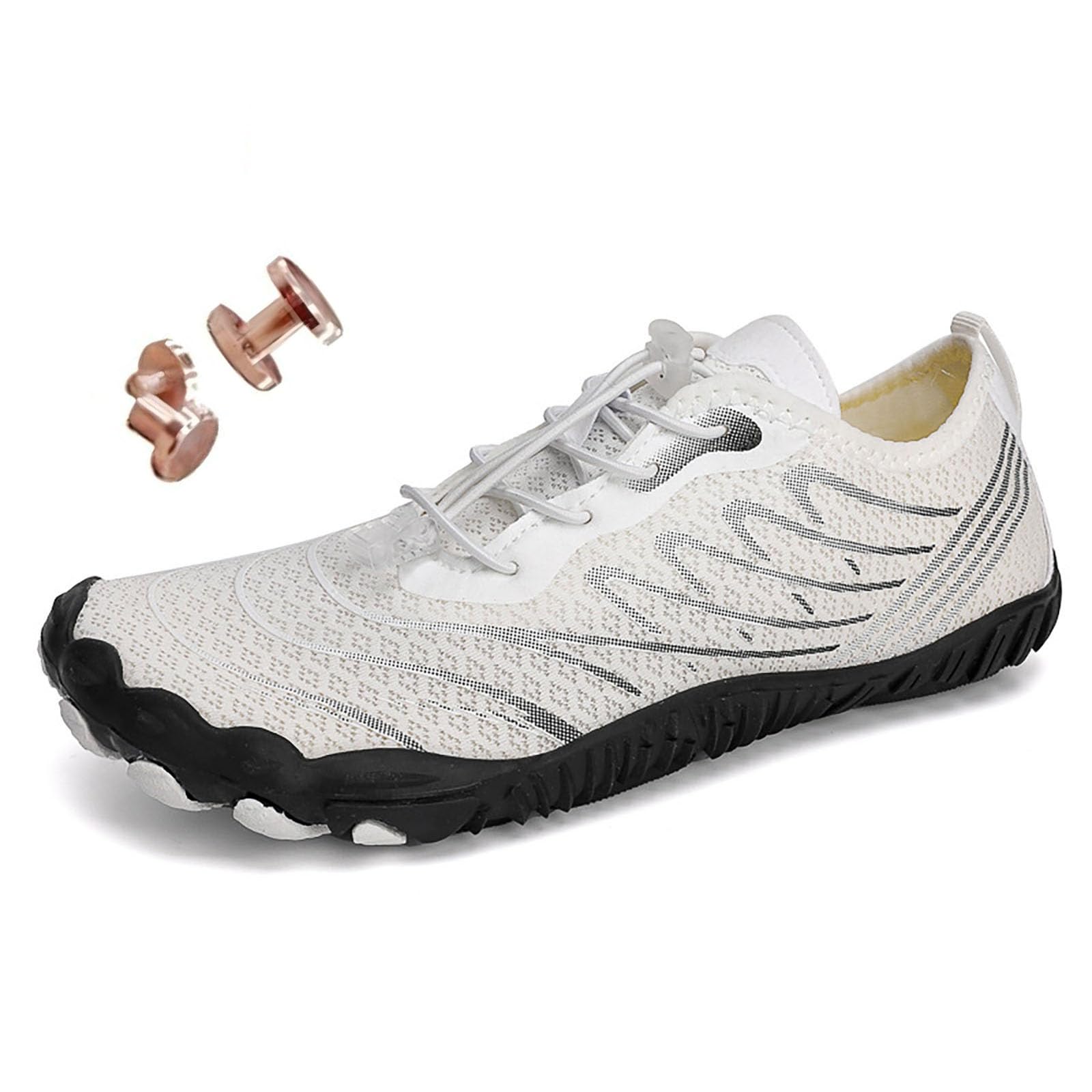 Zureto Grounding Shoes with Copper, Grounded Barefoot Footwear Hike Shoes for Womens Mens Soft Comfortable