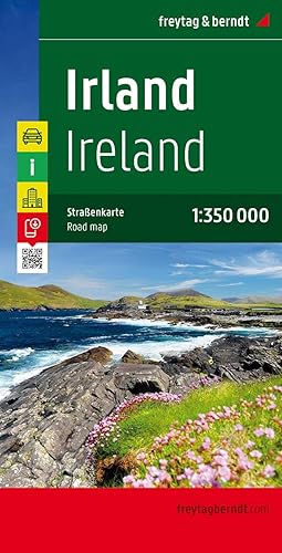 Irlanda, mapa de carreteras. Escala 1:350.000. Freytag &amp; Berndt.: Wegenkaart Schaal 1 : 350.000: AK 6701 (Auto karte)