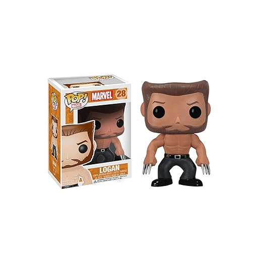 Funko Pop Marvel: Logan Wolverine Bobble Figure