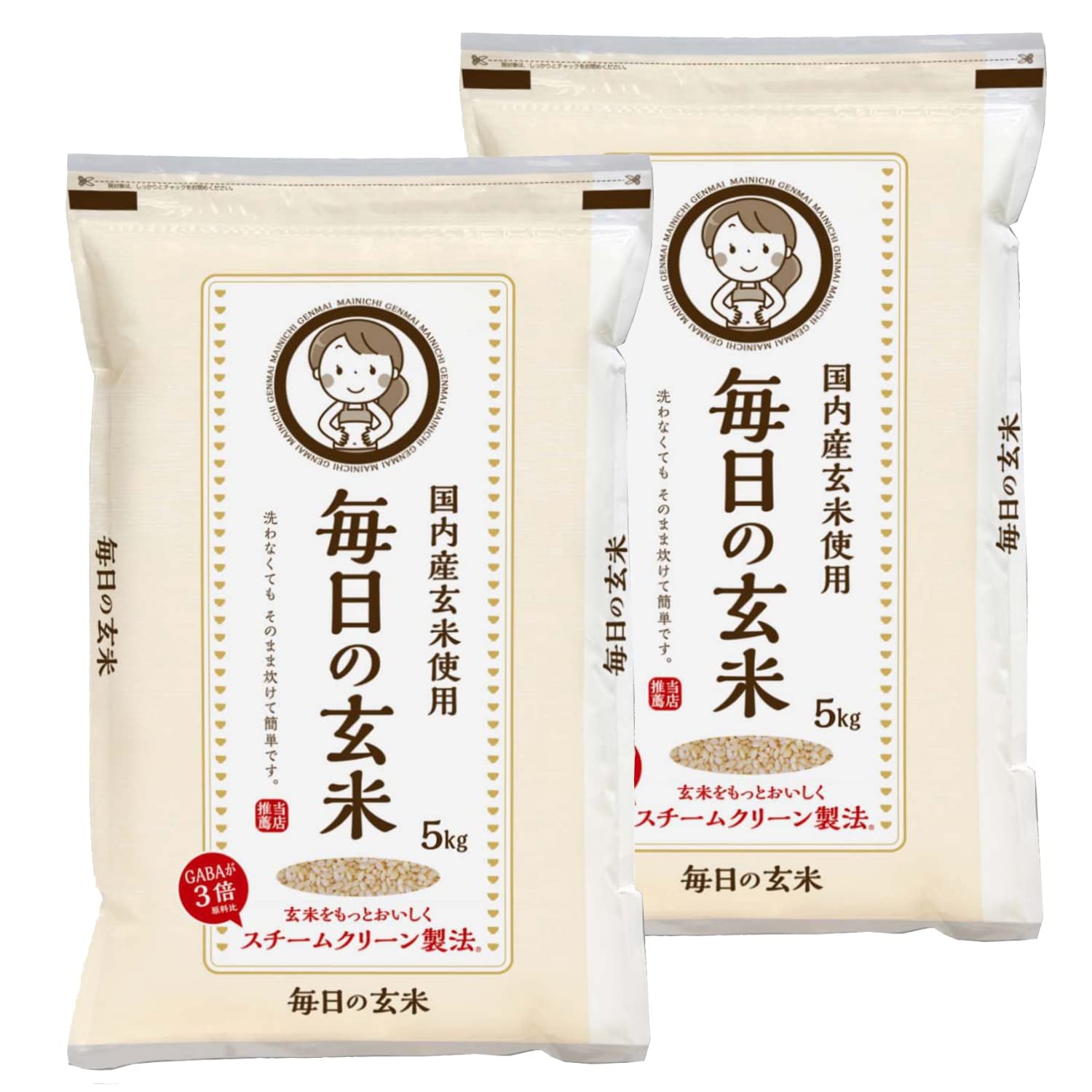 玄米5kg✕2 袋 Amazon.co.jp: Rice Shop Another 毎日の玄米 (10kg / 5kg×2袋
