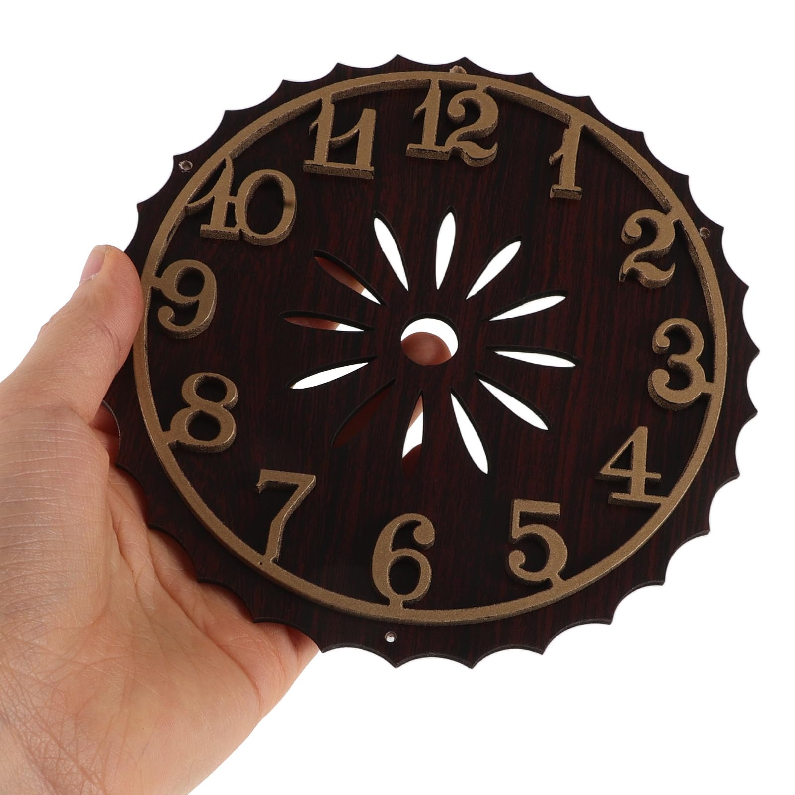 Esfera de Reloj de Pared Vintage para Reloj Cuco de Madera