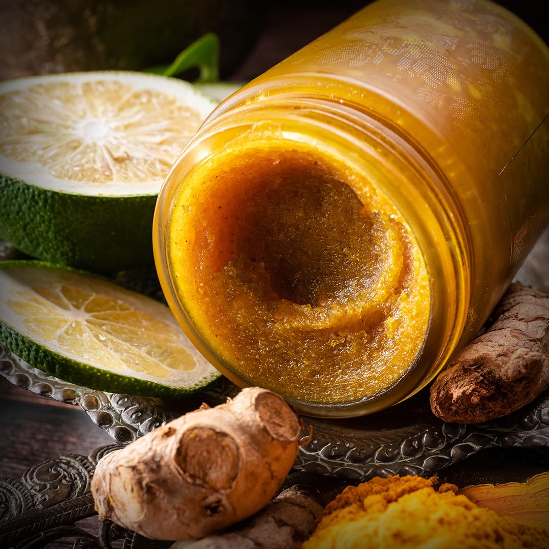 SPA CEYLON True Turmeric Vitamin C Glow Refining Body Polish | Face Care | Ideal for Dull and Blemished Skin Types