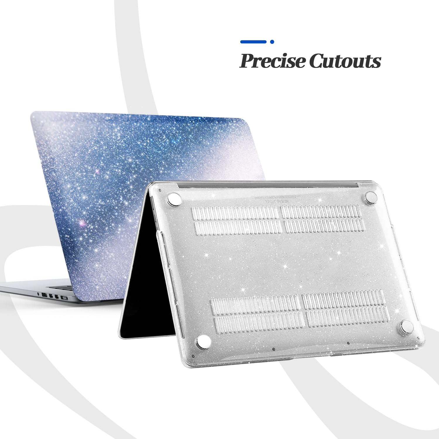 Carcasa Transparente Brillante Para MacBook Air A2179/A2337 – Protección Elegante Y Ligera