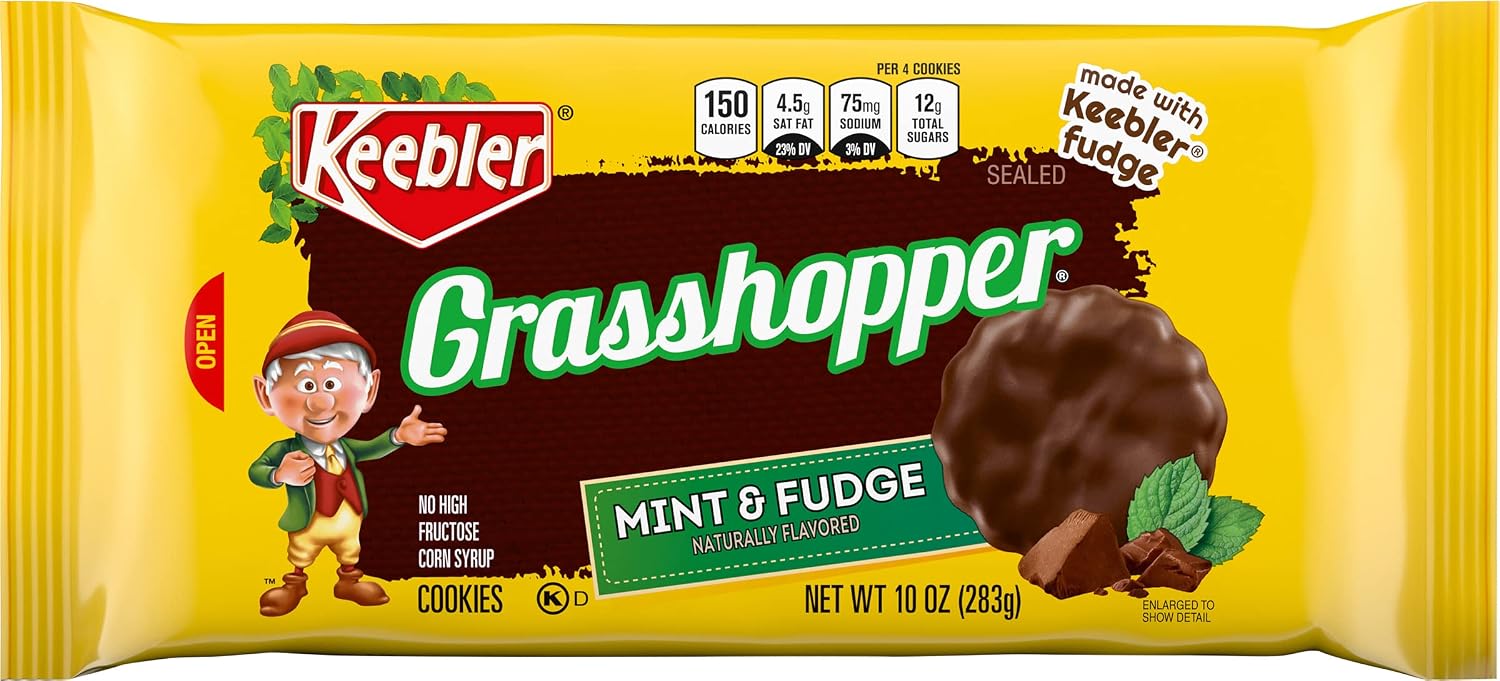 Keebler Grasshopper Mint Cookies, 10oz