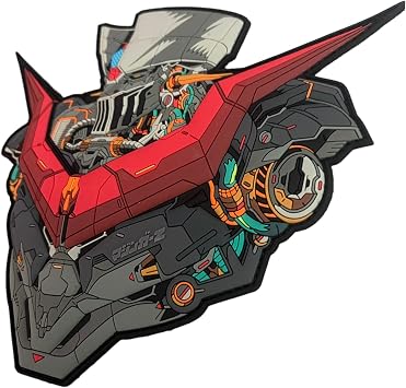 Alpha #5 Mazinger Mecha Rubber Morale Patch