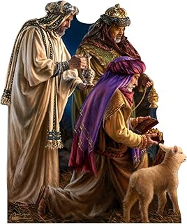 Advanced Graphics Three Wise Men Life Size Cardboard Cutout Standup - Dona Gelsinger Art