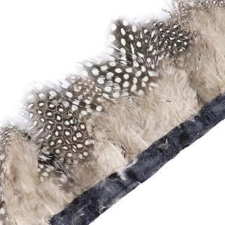 Natural Pheasant Feathers Trim Chicken Feather Ribbon Fringe for Costume Clothing Sewing Wedding Accessory Color 23