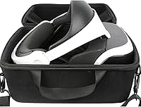 Vista 4 de Khanka - Funda de viaje rígida de repuesto para Sony Playstation 4 VR (PSVR), diseño de mentes colectivas PSVR