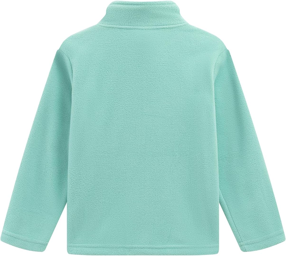 Noomelfish Girls Full Zip Soft Polar Fleece Jacket Outerwear Coat With Pockets (5-14 Years) - Image 2