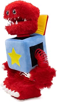 Poppy Playtime Boxy Boo Plush Doll - Collectible Toy for All Ages (15 Boxy Boo)