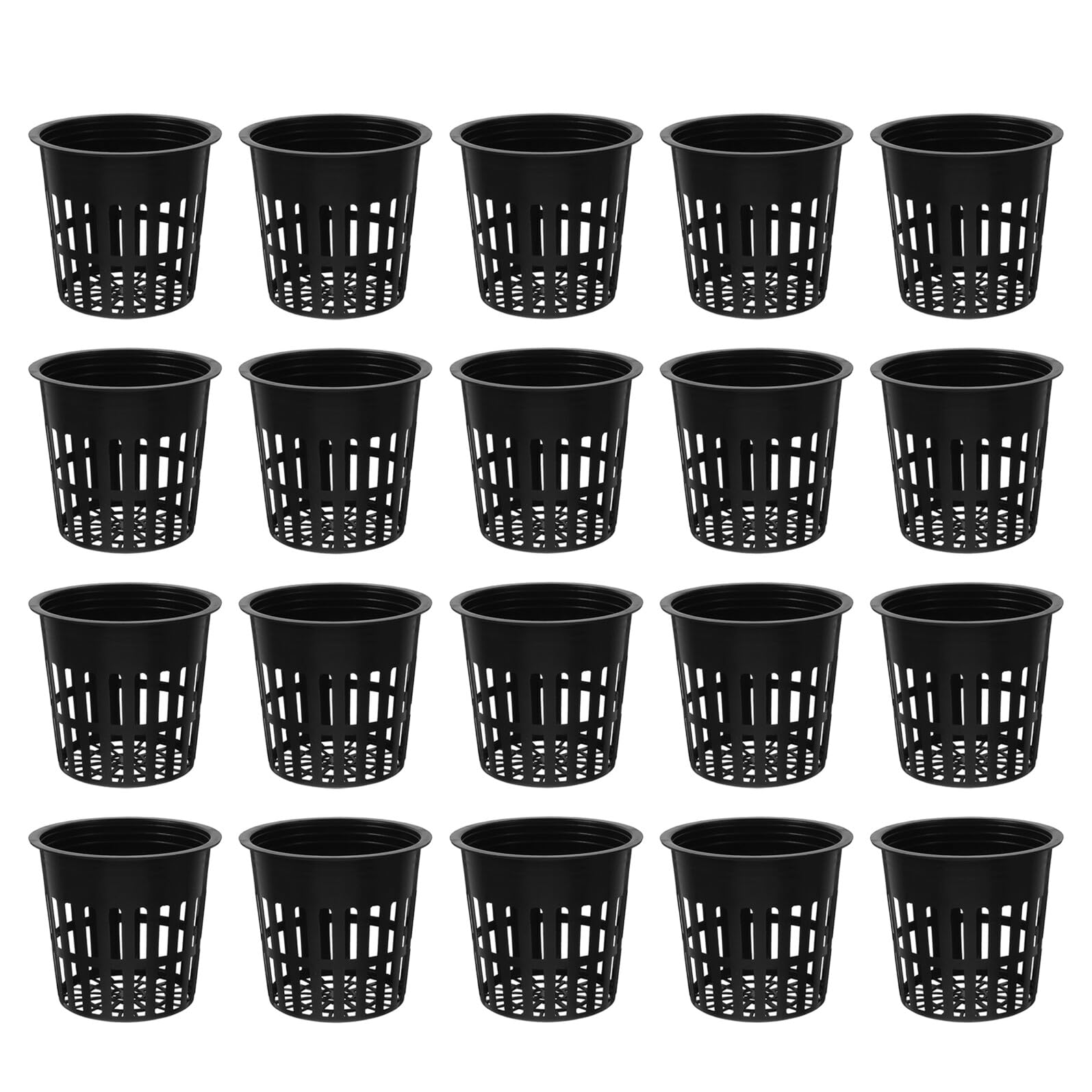 Pots hydroponiques filet HEMOTON en lot de 30 paniers ajourés pour culture