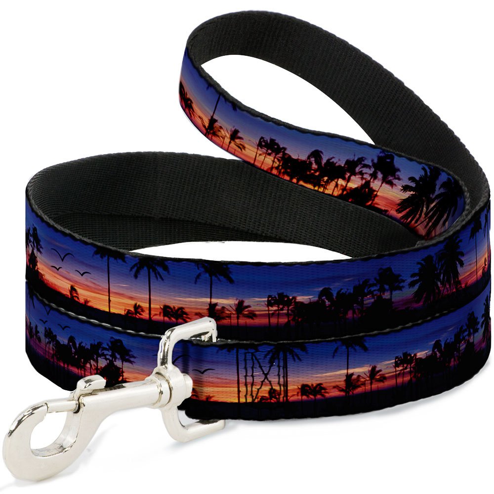Laisse pour Chien California Sunset en Nylon Premium Imprimé Haute Définition