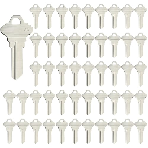 Blank Keys SC1 Key Blanks Pack of 50 Blank Key