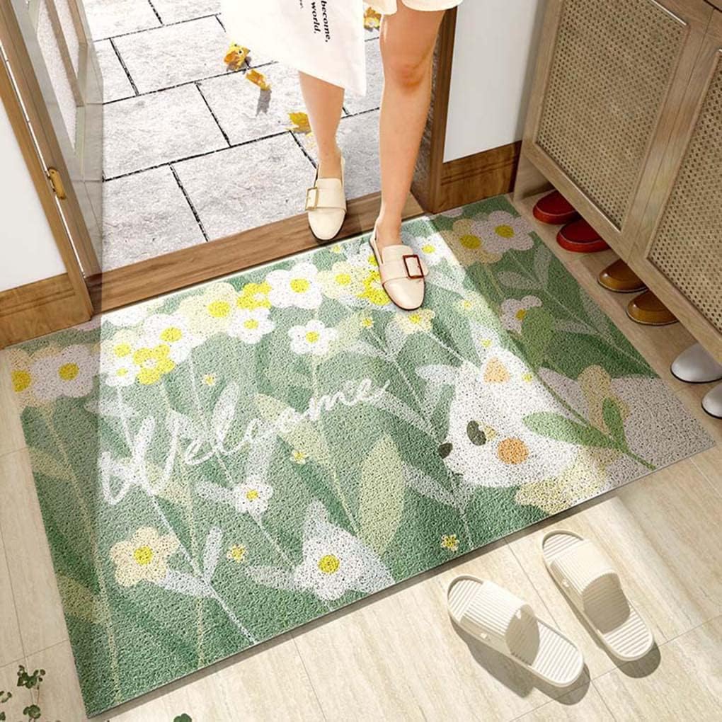 玄関マット 泥落とし 屋外 かわいい ウサギ柄 ドアマット 室外 エントランス ウェルカム 滑り止め 耐摩耗性 フロアマット キッチ