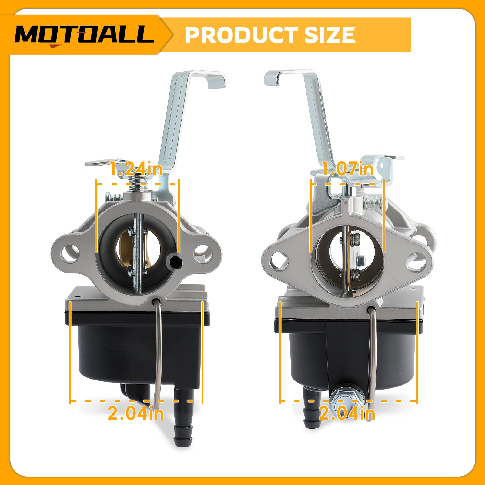 MOTOALL Carburador con junta de repuesto para motor Tecumseh específico OV691EA TVT691 640221 5156