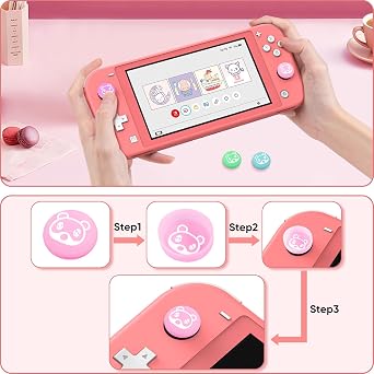 FINTIE 8 in 1 Accessories Bundle for Nintendo Switch Lite 2019