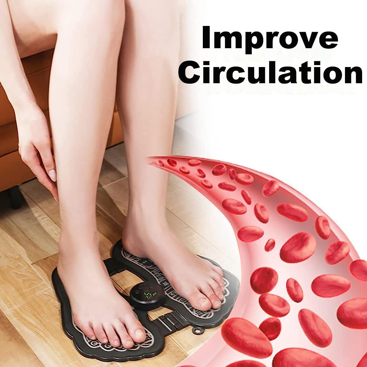 Deoxys foot cargo pain relief wireless electric EMS massage machine, recharging portable folded automatically with 8 mode 19 Deoxys foot cargo pain relief wireless electric EMS massage machine, recharging portable folded automatically with 8 mode 19