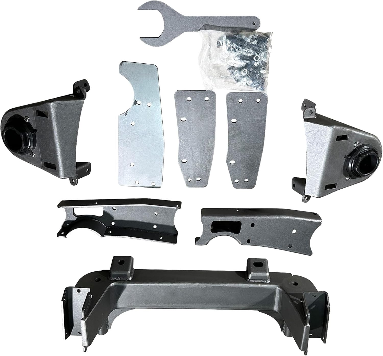 BST BSSP for 1955 1956 1957 1958 1959 Chevy Pickup Truck Mustang 2 II IFS Crossmember Weld In, 3" to 4" Lowered, Mustang II Cross Members, Front Suspension