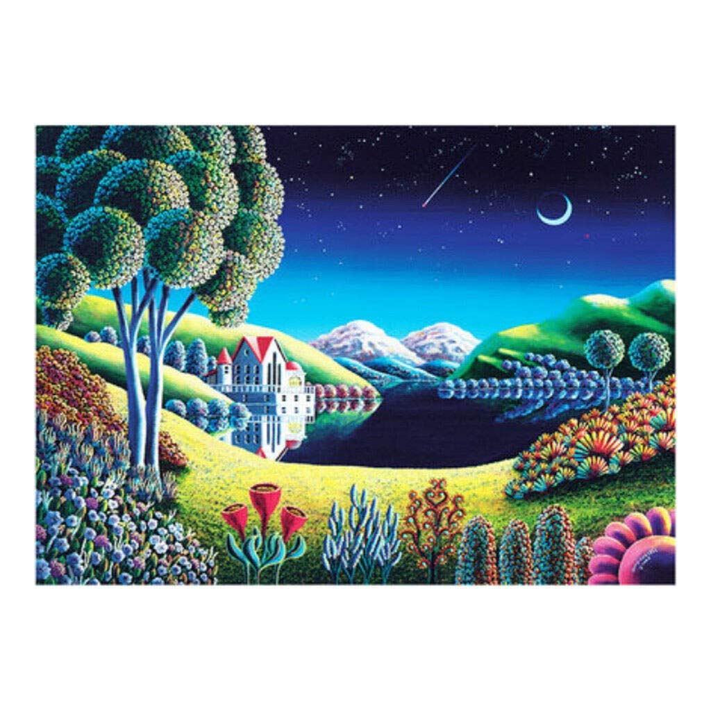 VENMO 1000Pc Jigsaw Puzzle Quiet Night, 1000 Piece Puzzle For Adults Kids Gift - Educational Toy