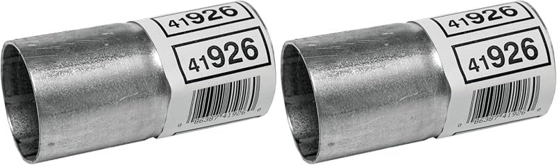 Conector de tubo de escapamento Walker 41926 em aço aluminizado – Pacote com 2