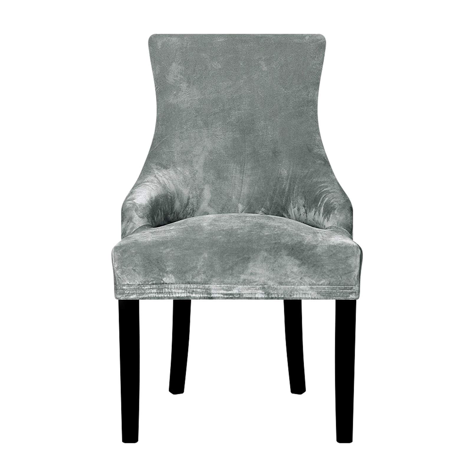 Housse de chaise King Back XL en velours pour masquer l'usure