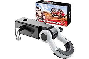 Nilight Hitch D Ring Shackle for Trucks and Jeeps