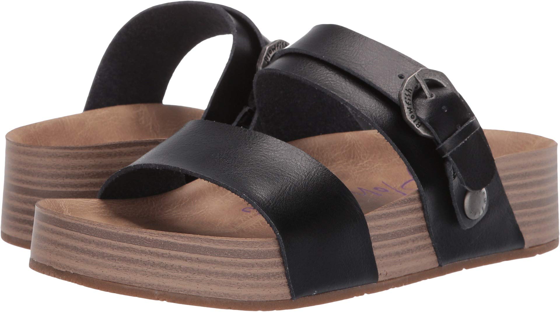 Blowfish Malibu Women's Marge, Black Dile/Dyecut, 6 UK