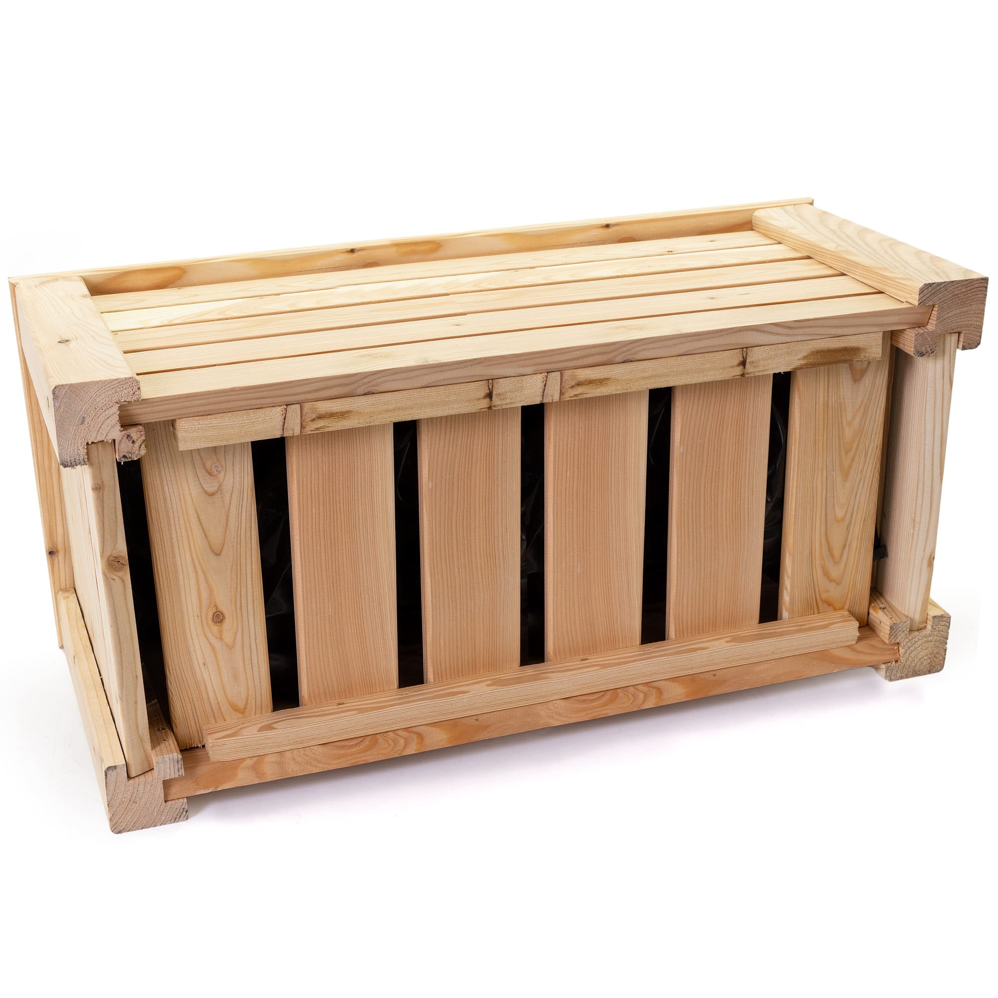 Pflanzkasten Lärche Primus 100 x 40 x 40 cm, für Außenbereich