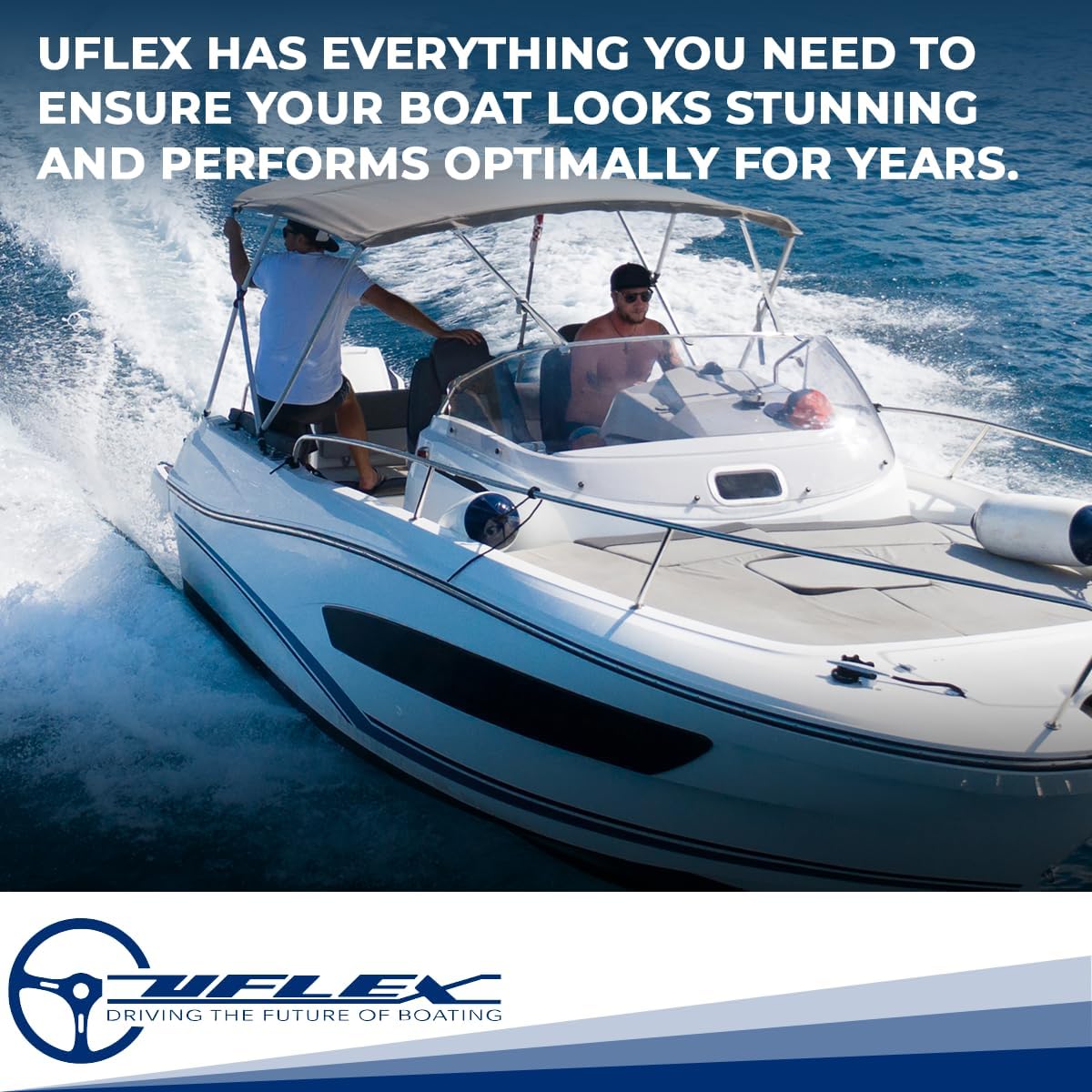 Uflex M66X20 Rotary Replacement Steering Cable, 20'