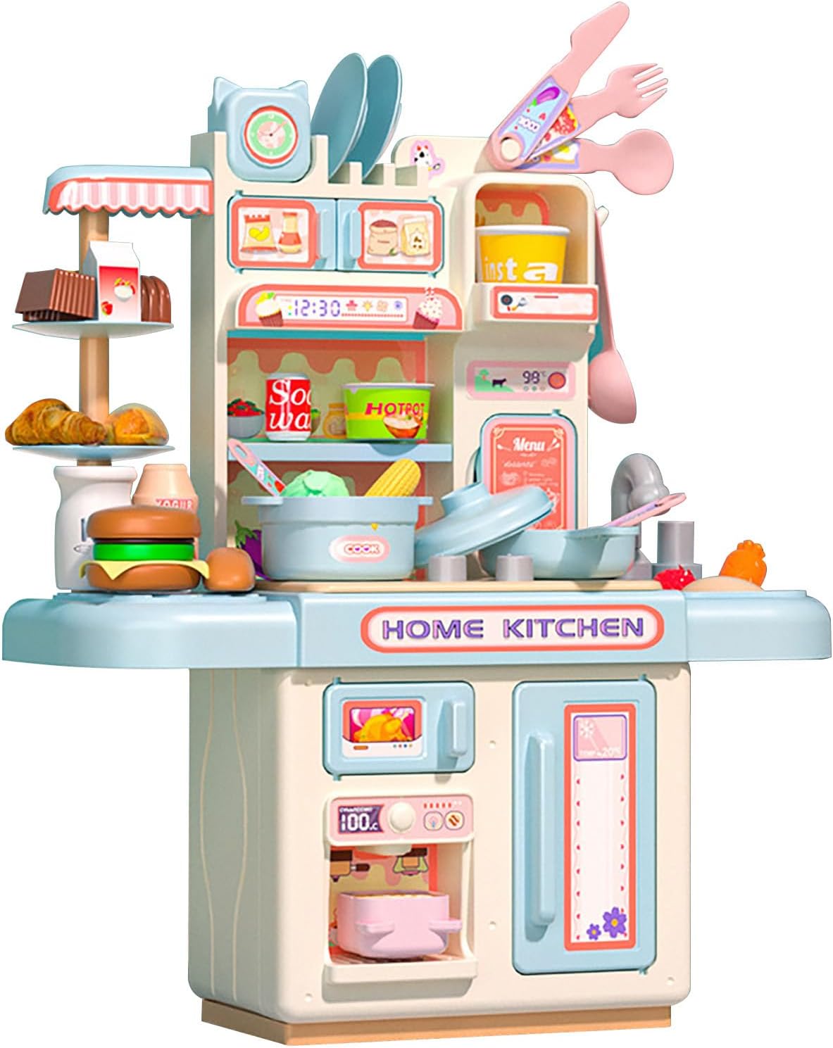 Electric Countertop with Realistic Experience, Ideal Gift for Kids (Blue)