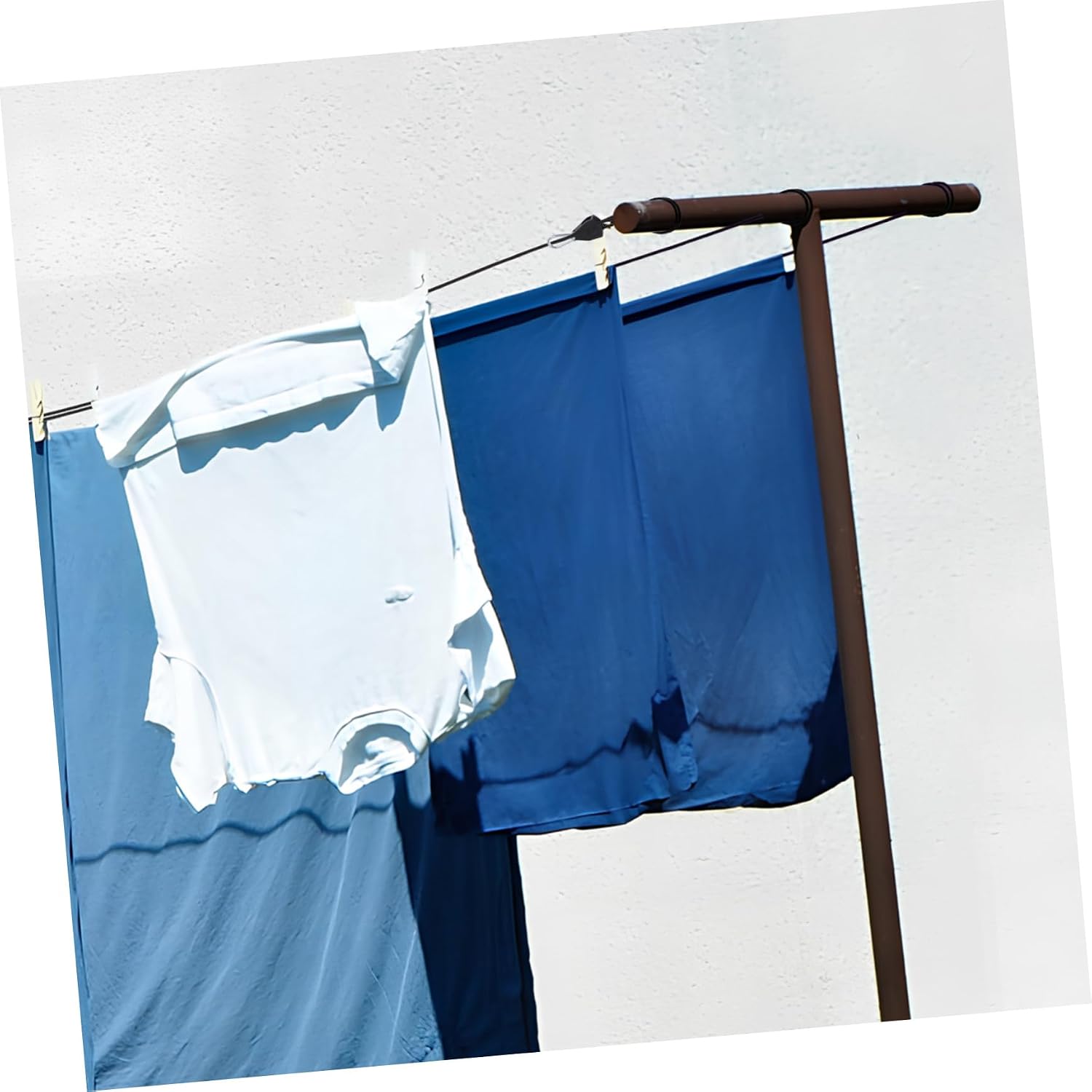 Retractable Outdoor Clothesline Rope Tent Line Portable Hanging Rope Camping Gear